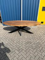 NIEUW Mangohout ovaal tafel (L=240cm | B=110cm), Huis en Inrichting, Tafels | Eettafels, 100 tot 150 cm, Ophalen of Verzenden