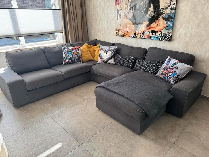 Ikea Kivik Hoekbank - asap weg!, Huis en Inrichting, Banken | Bankstellen, Gebruikt, Hoekbank, Vierpersoons of meer, 250 tot 300 cm