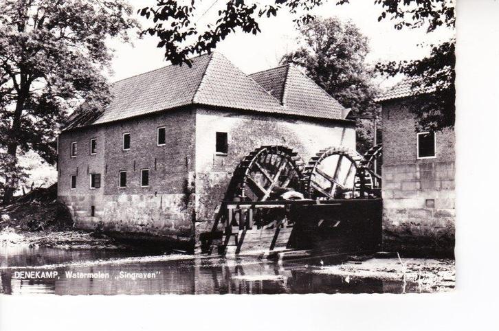 DENEKAMP,- Watermolen ,,Singraven''  02-03, Verzamelen, Ansichtkaarten | Nederland, Gelopen, Overijssel, 1960 tot 1980, Ophalen of Verzenden