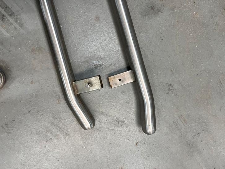 Sidebars gebogen RVS., Auto-onderdelen, Sidebars, Gebruikt, Ophalen of Verzenden