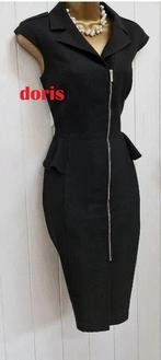 Karen Millen zip jurk maat 10/38 zwart nieuw, Maat 38/40 (M), Karen Millen, Zwart, Nieuw