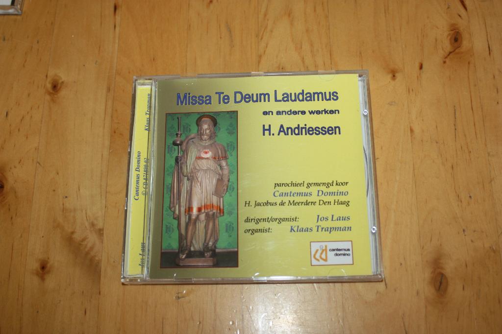 Missa Te Deum Laudamus, H. Andriessen cd, Cd's en Dvd's, Cd's | Klassiek, Ophalen of Verzenden, Modernisme tot heden, Gebruikt