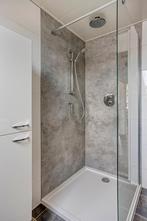 Douchewand Glas 200x100cm 6mm met 90cm Beugel, Ophalen, Zo goed als nieuw, Glas, Douche