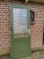 Hardhouten achterdeur 78x201,5cm. driepuntssluiting, Doe-het-zelf en Verbouw, Deuren en Horren, Ophalen, Minder dan 80 cm, 200 tot 215 cm