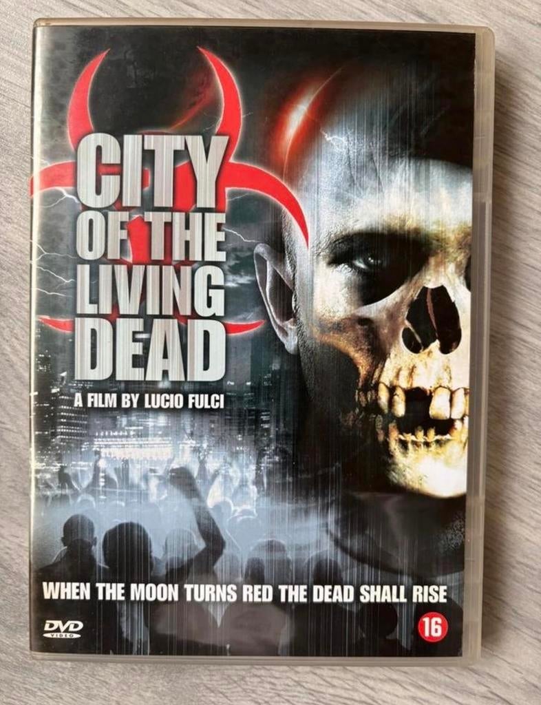 #1 City of the Living Dead (Lucio Fulci) DVD - Horror, Vanaf 16 jaar, Ophalen of Verzenden, Gebruikt, Vampiers of Zombies