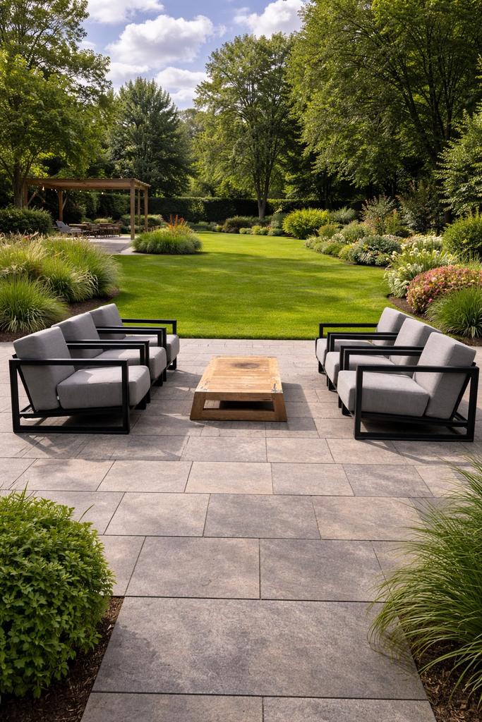 Borek Faro Loungeset Tuinset, Tuin en Terras, Tuinsets en Loungesets, Ophalen, Zo goed als nieuw, Wicker, Stoel