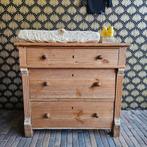 Mooie grenen houten commode/ladekast, Ophalen, 105 cm of meer, Zo goed als nieuw, 75 tot 100 cm