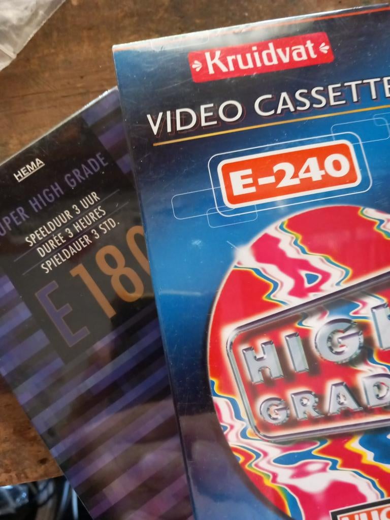 2 Nieuwe Videobanden, Ophalen of Verzenden