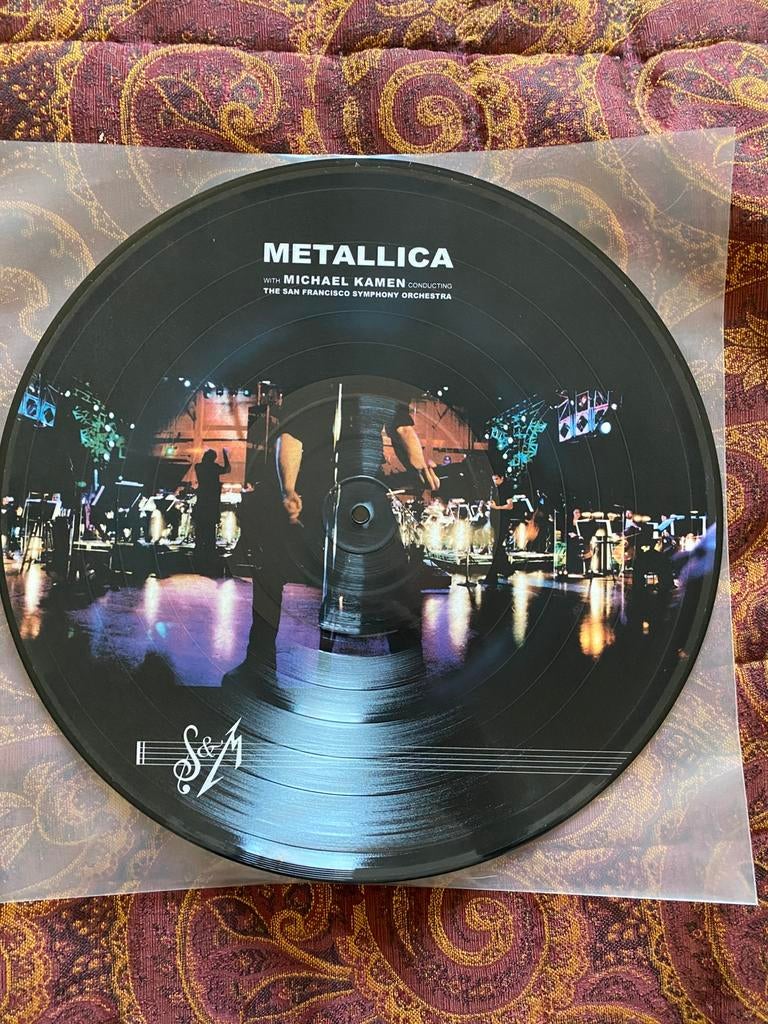 Metallica S&M Picture Disc Vinyl, Ophalen of Verzenden, Zo goed als nieuw