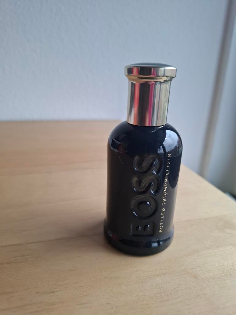 Boss Bottled Triumph Elixir Parfum 50 ml, Ophalen of Verzenden, Zo goed als nieuw