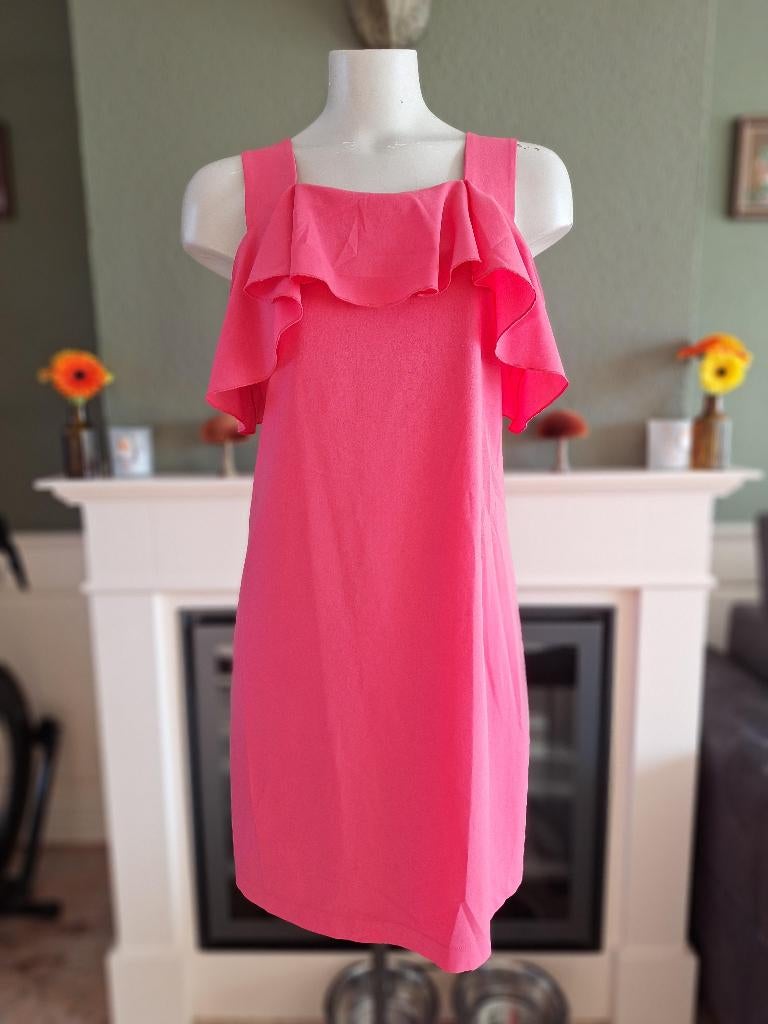 K-Design K Design hard roze jurk M 38, Maat 38/40 (M), K-design, Verzenden, Zo goed als nieuw