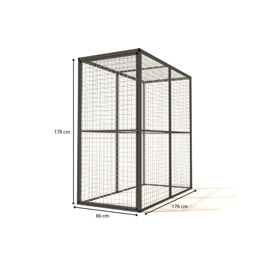Aluminium Konijnenren Lilly, Dieren en Toebehoren, 110 cm of meer, Nieuw, Ophalen of Verzenden, 90 cm of meer