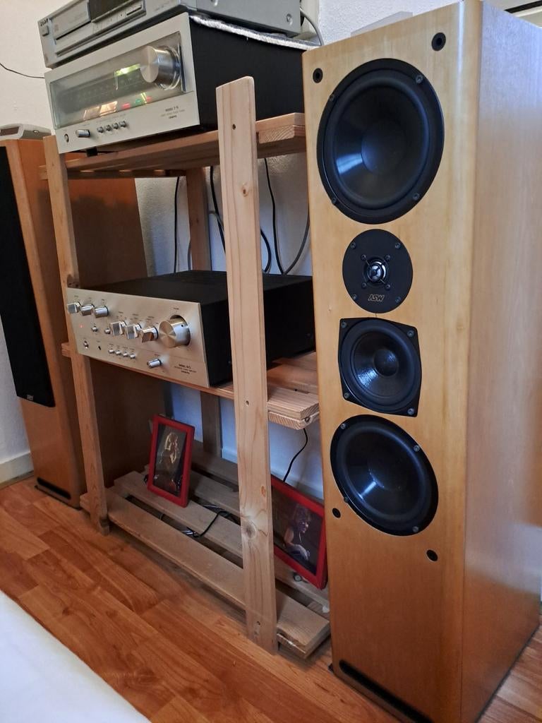 Onkyo A-5 vintage versterker (geserviced), Audio, Tv en Foto, Versterkers en Receivers, Refurbished, 60 tot 120 watt, Stereo, Ophalen