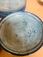 Servies 24-delig, blauw, Ophalen, Gebruikt, Keramiek, Effen