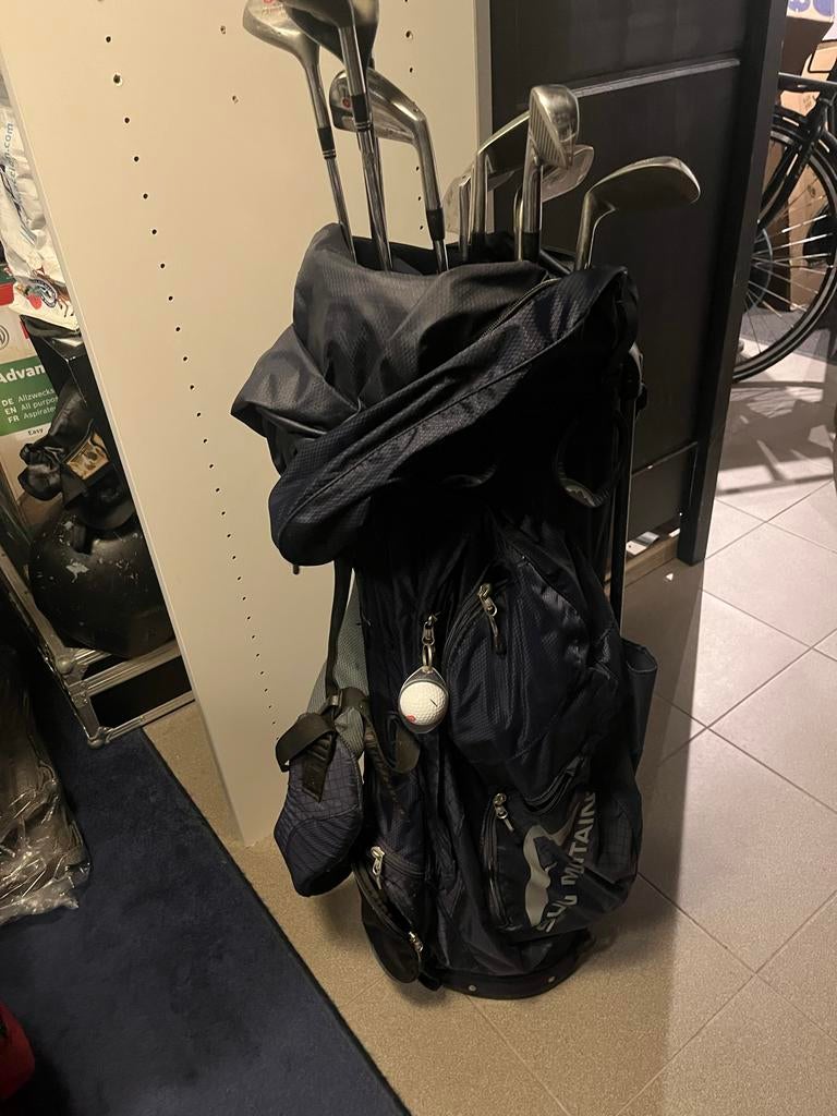 Complete Golfset met Sun Mountain Golftas Taylor Made, Sport en Fitness, Golf, Ophalen, Gebruikt, Set, Overige merken