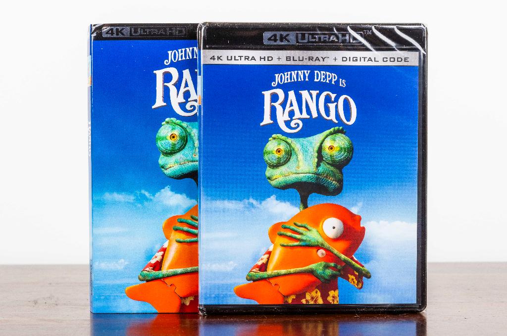 Rango 4K UHD + Blu-Ray (US Import), -, -, Ophalen of Verzenden, Tekenfilms en Animatie