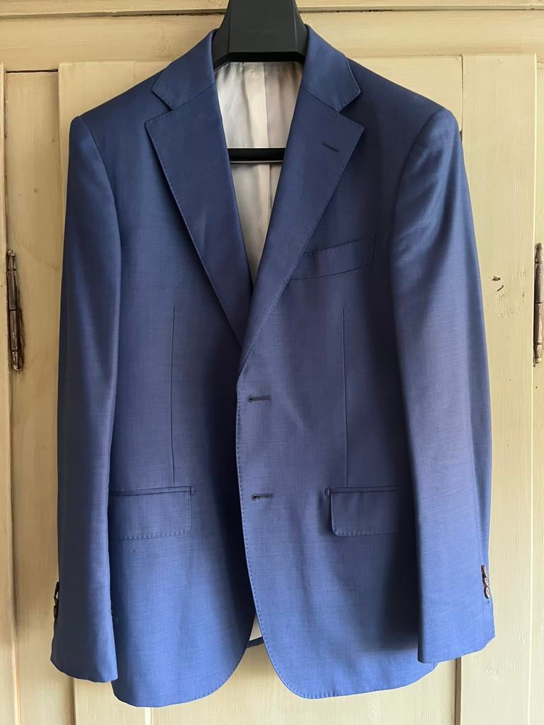 Suitsupply blauwe colbert maat 48, Kleding | Heren, Kostuums en Colberts, Ophalen of Verzenden, Zo goed als nieuw, Maat 48/50 (M)