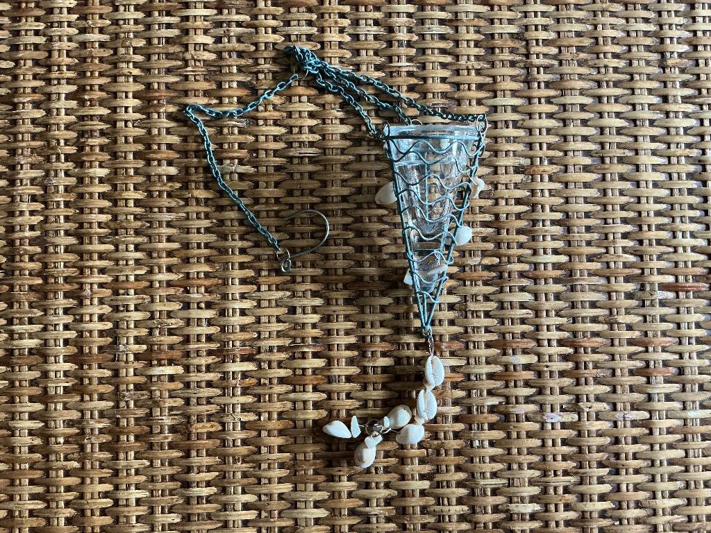 Windlichthouder strandthema (alleen ophalen), Ophalen, Zo goed als nieuw, Overige materialen, Minder dan 25 cm