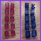 10 lego basis blokjes 1x1 transparant met glitters, Kinderen en Baby's, Speelgoed | Duplo en Lego, Ophalen of Verzenden, Nieuw