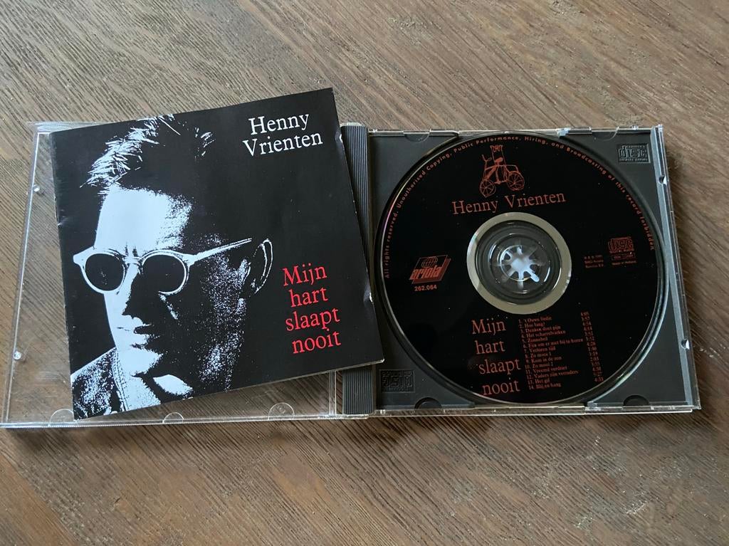 Henny Vrienten: mijn hart slaapt nooit, Ophalen of Verzenden, Zo goed als nieuw, Pop