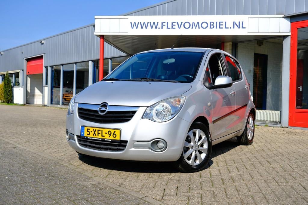Opel Agila 1.0 Berlin 5-drs Airco|LMV, Voorwielaandrijving, Euro 5, Gebruikt, 31 €/maand