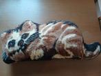 Katten kussen schapenwol, Huis en Inrichting, Woonaccessoires | Kussens, Ophalen of Verzenden, Nieuw, Overige kleuren, Overige vormen