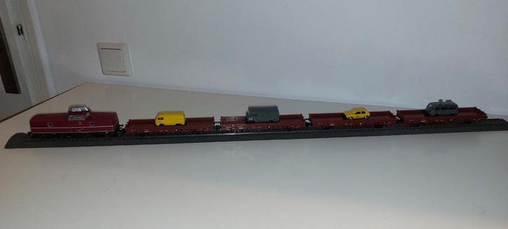 Märklin locomotief 36081 met 4 wagons, Hobby en Vrije tijd, Modeltreinen | H0, Zo goed als nieuw, Locomotief, Wisselstroom, Märklin