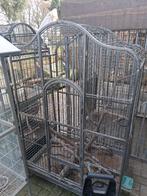 Papegaaien kooi, Dieren en Toebehoren, Vogels | Hokken en Kooien, Ophalen, Gebruikt, Metaal, Vogelkooi