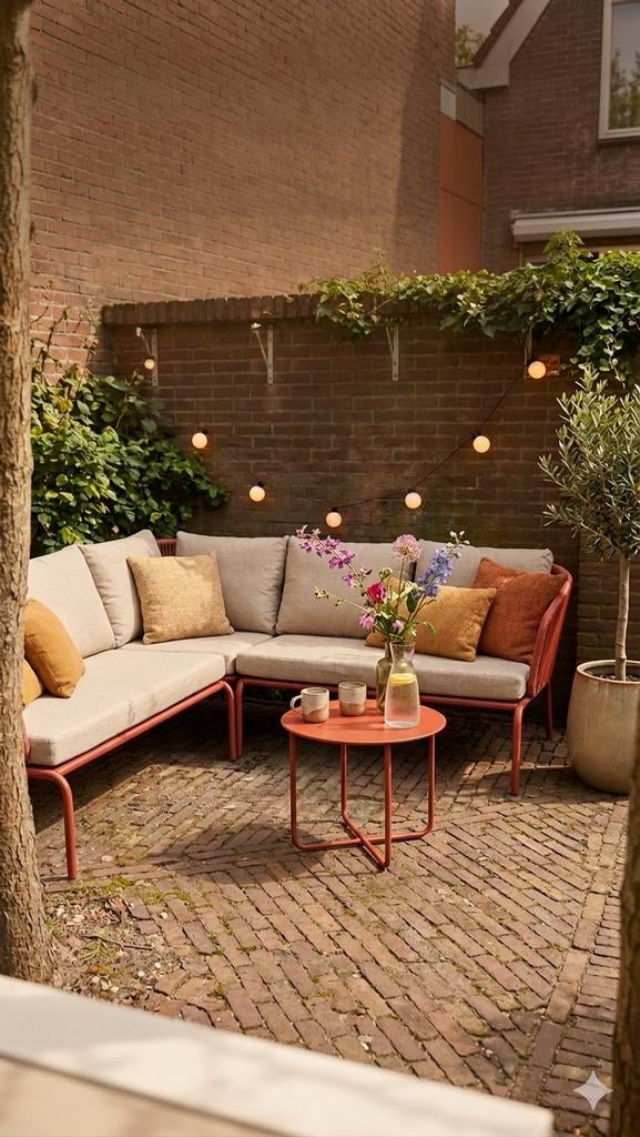 Mooie Kopenhagen Loungeset (Karwei)  Zo goed als nieuw!, Tuin en Terras, Tuinsets en Loungesets, Ophalen of Verzenden, Zo goed als nieuw