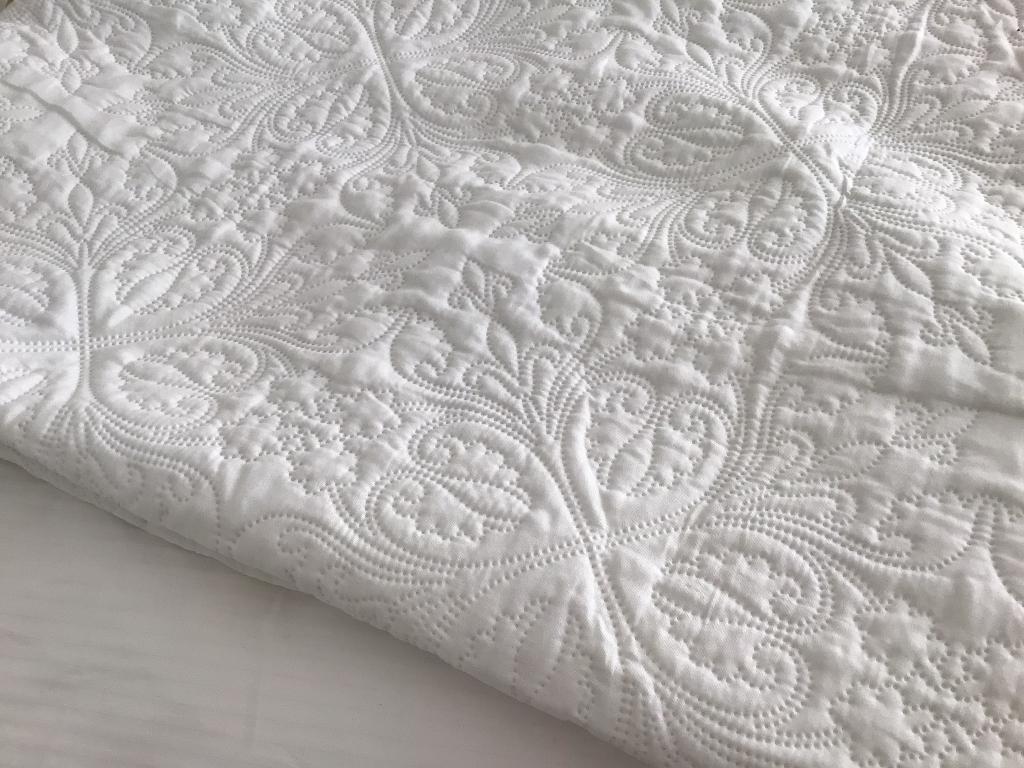 Sprei, Huis en Inrichting, Ophalen, Wit, Overige typen, Tweepersoons