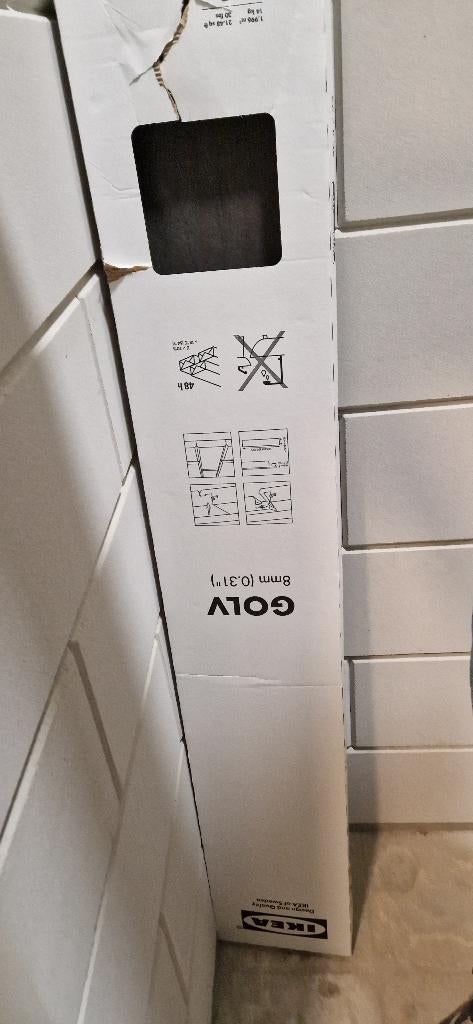 Laminaat grijs Ikea Golv, Ophalen, Gebruikt, 25 tot 50 m², Grijs