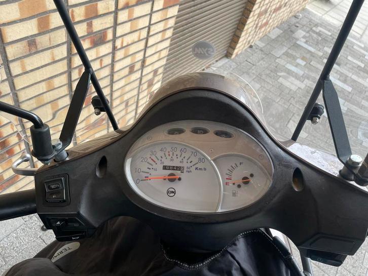 Sym Fiddle II snorscooter, Fietsen en Brommers, Snorfietsen en Snorscooters, Gebruikt, SYM, Benzine, Ophalen of Verzenden