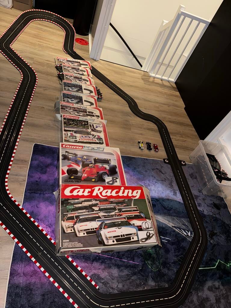 Carrera Vintage Racebaan Collectie: 40200, 70300, 70900, enz, Zelf te bouwen, Carrera, Ophalen of Verzenden, Elektrisch