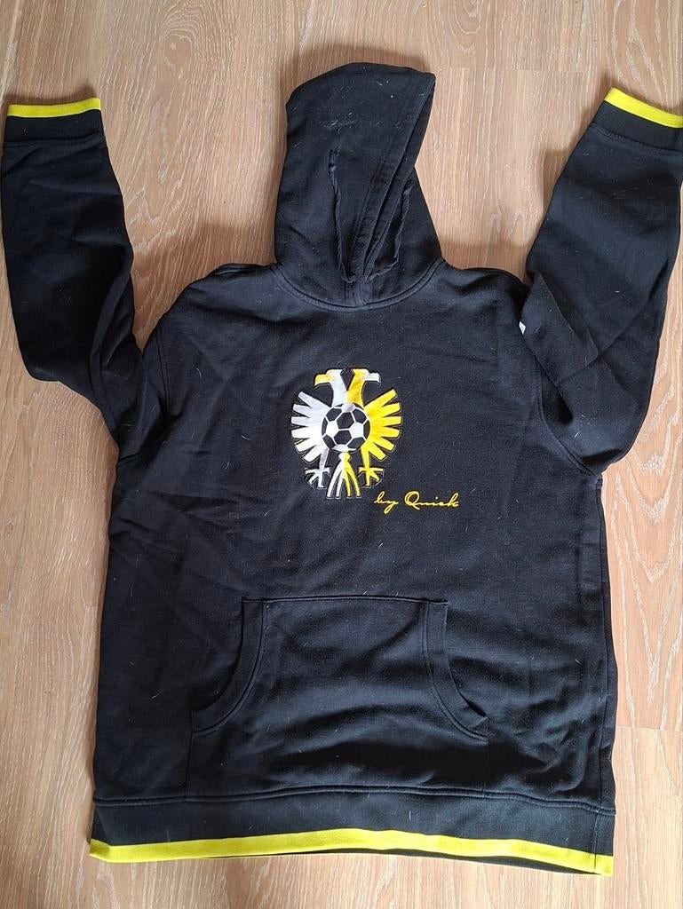 Vitesse hoody XXL - Zwart met geel logo, Zwart, Overige maten, Ophalen of Verzenden, Vitesse