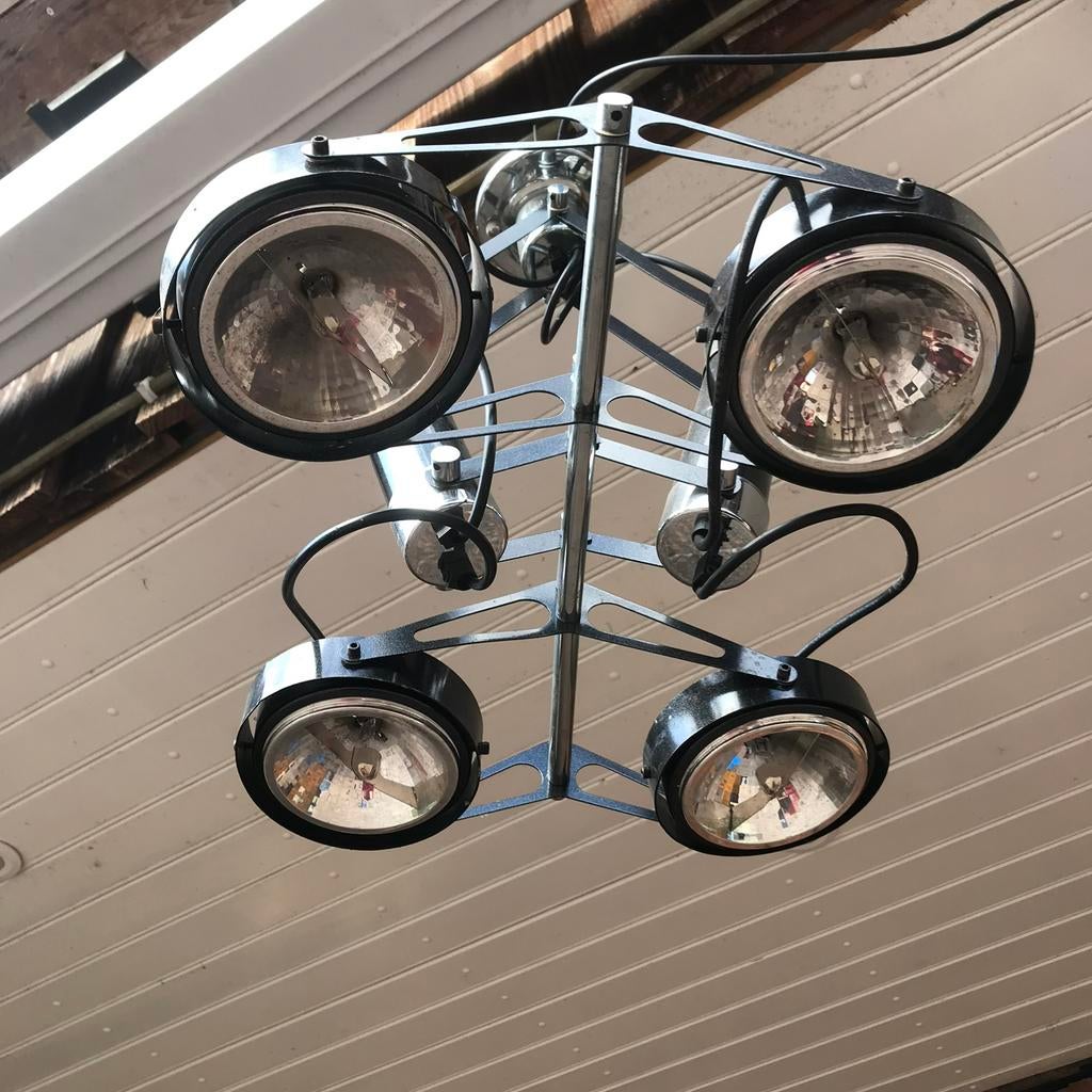 Plafond lampen met trafo, Huis en Inrichting, Lampen | Spots, Ophalen of Verzenden, Zo goed als nieuw, Metaal of Aluminium