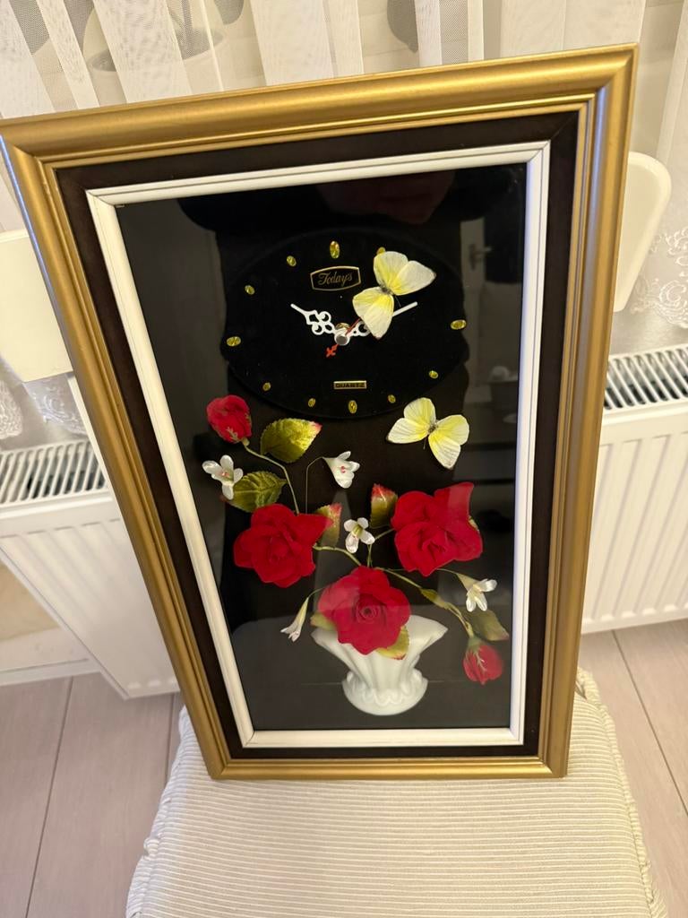 Wandklok groot, Antiek en Kunst, Ophalen of Verzenden