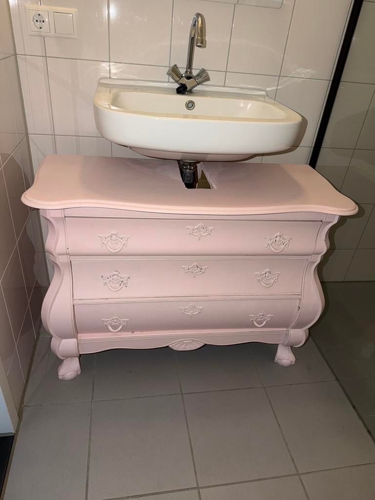 Buikast ladekast, Huis en Inrichting, Badkamer | Badkamermeubels, Gebruikt, Minder dan 100 cm, Wastafelkast, 25 tot 50 cm