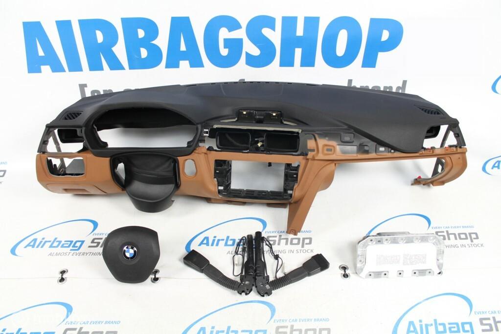 Airbag set - Dashboard bruin BMW 3 serie F30 F31 F34, Auto-onderdelen, Dashboard en Schakelaars
