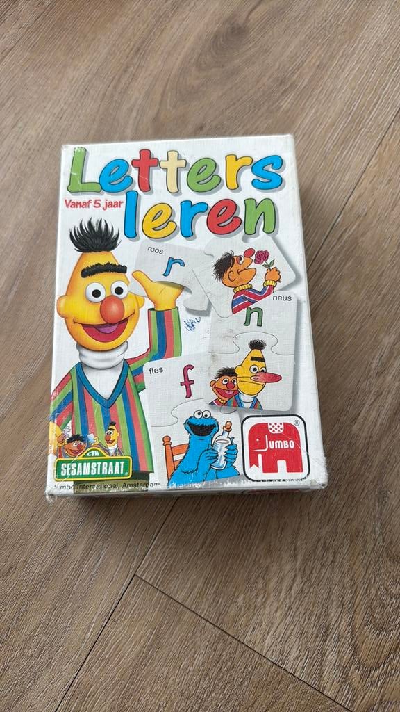 Spelenderwijs letters leren van Sesamstraat, compleet, Ophalen of Verzenden, Gebruikt, Taal en Lezen