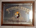 Vintage tuborg beer spiegel., Ophalen, Gebruikt, Glas of Glazen, Overige merken