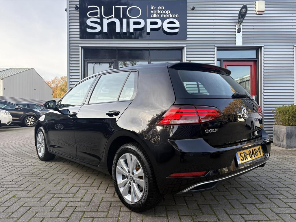 Volkswagen Golf 1.0 TSI Comfortline -AUTOMAAT-5DRS.-CLIMA-AP, Auto's, Stof, Gebruikt, 620 kg, Zwart