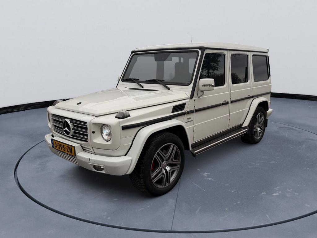 Mercedes-Benz G 55 AMG kompressor 2011  G55 Kompressor 2011, Auto's, Mercedes-Benz, Automaat, 679 pk, G-Klasse, Wit