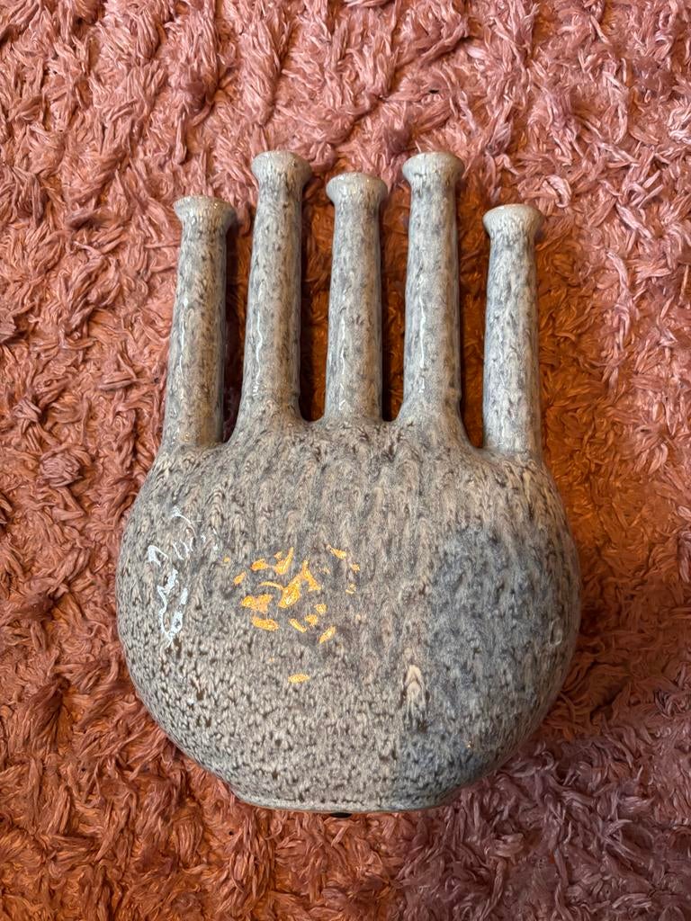 Daan Kromhout tube vaas Inga Jahra, Steen, Overige kleuren, Nieuw, Ophalen of Verzenden