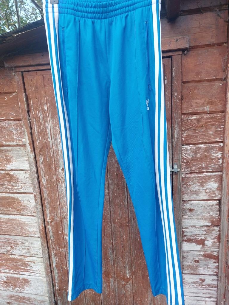 Adidas trainingsbroek maat 176 (XS), Kleding | Dames, Sportkleding, Blauw, Overige typen, Ophalen of Verzenden, Zo goed als nieuw