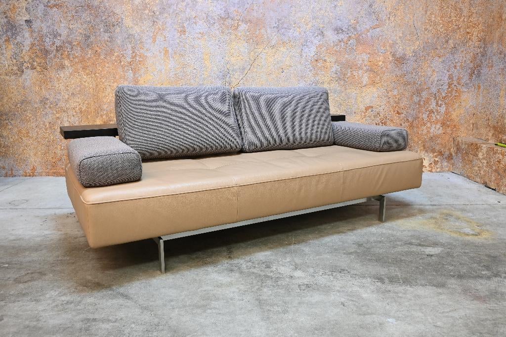 ZGANieuw Rolf Benz DONO verstelbare design (slaap) bank, Huis en Inrichting, Banken | Bankstellen, 100 tot 125 cm, Driepersoons