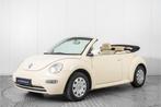 Volkswagen New Beetle Cabriolet 1.6 leer en airco 1e eigenaa, Auto's, Gebruikt, Beetle (Kever), 4 cilinders, Cabriolet