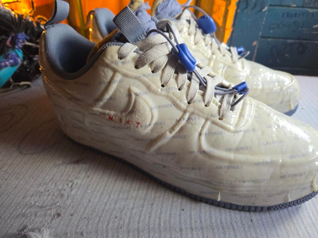 Nike Air Force 1 Experimental N.354 Ghost maat 43, Wit, Nike, Ophalen of Verzenden, Sneakers of Gympen