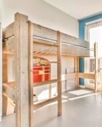 Stevig houten hoogslaper met ladder, Ophalen, Gebruikt, Hoogslaper