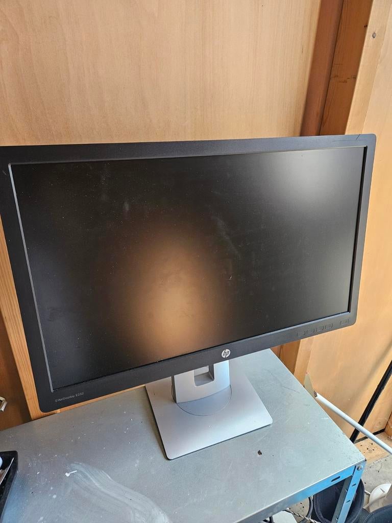 HP EliteDisplay E232 23 inch Full HD Monitor, Computers en Software, Monitoren, Gebruikt, Full HD, Ophalen of Verzenden, HP