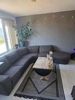 Grote hoekbank, Huis en Inrichting, Banken | Bankstellen, Ophalen of Verzenden, Gebruikt, Vierpersoons of meer, Stof